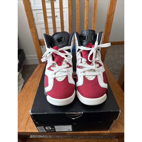 Size 6 (GS) - Jordan 6 Retro Mid Carmine BS133